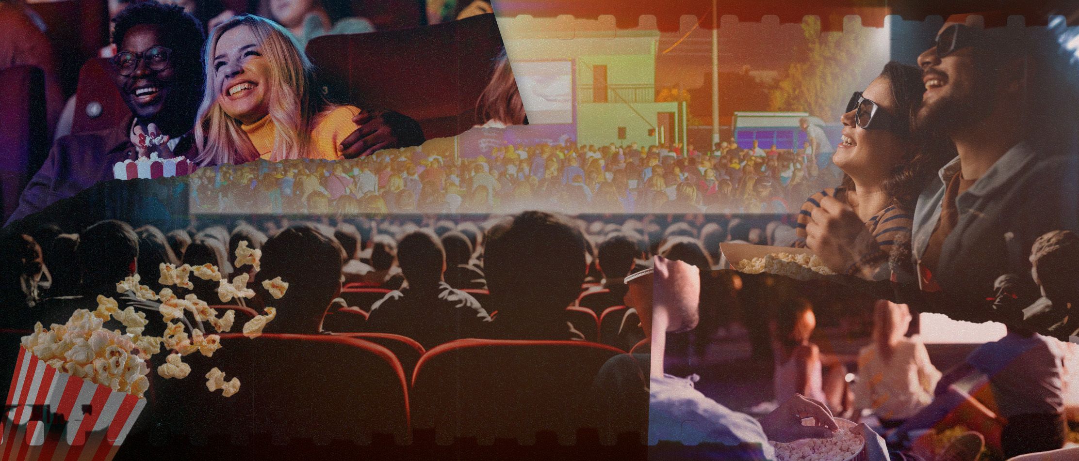 Descubre el encanto de las distintas salas de cine. ¿Cuál es tu favorita?